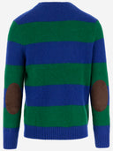 Polo Ralph Lauren Wool Blend Pullover With Striped Pattern