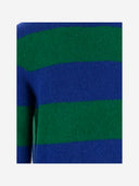 Polo Ralph Lauren Wool Blend Pullover With Striped Pattern