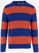 Polo Ralph Lauren Wool Blend Pullover ze wzorem w paski