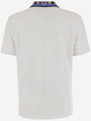 Versace Jeans Cotton Polo Shirt With Logo
