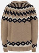N°21 Fair Isle Wool Sweater With Geometric Pattern