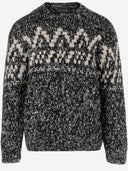 Woolrich Black Label Geometric Pattern Magione di miscela di lana di Todd Snyder