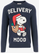 MC2 Saint Barth Wool Blend Pullover med Snoopy