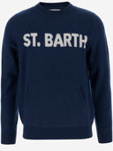 Mc2 Saint Barth Wool Pullover With Logo