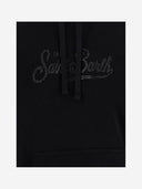 MC2 Saint Barth Cotton Soodie con logotipo de Rhinestone