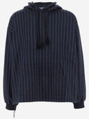 Junya Watanabe Wool Sweatshirt med stribet mønster