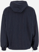 Junya Watanabe Wool Sweatshirt med stribet mønster