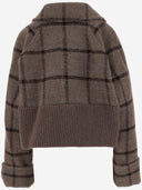 Patou Wool Blend Crop Coat