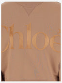 Chloè Cotton Sweatshirt With Logo