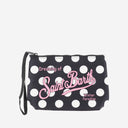 MC2 Saint Barth Scuba Clutch Borse con motivo a pois