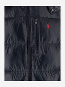 Polo Ralph Lauren Nylon Down Jacket With Logo