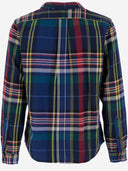 Polo Ralph Lauren Cotton Shirt With Check Pattern
