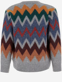 Howlin Wool Sweater With Geometric Pattern