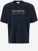 Maison Kitsune' Cotton T Shirt With Logo