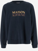 Maison Kitsune' Cotton Sweatshirt With Logo