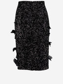 N°21 Midi Skirt With Sequins