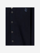 كارديجان من مزيج الصوف من Maison Kitsune مع تطريز Vople