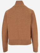 Maison Kitsune' Wool Cardigan With Logo
