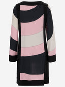 Emilio Pucci Stretch Viskose -Kleid mit Irismuster