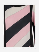 Emilio Pucci Stretch Viskose -Kleid mit Irismuster