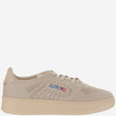 Autry Medaillengewinner Lockerknit Low -Stoff -Turnschuhe