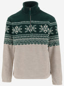 Polo Ralph Lauren Fleece Sweatshirt With Geometric Pattern