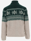 Polo Ralph Lauren Fleece Sweatshirt With Geometric Pattern