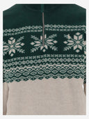 Polo Ralph Lauren Fleece Sweatshirt With Geometric Pattern
