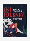 Polo Ralph Lauren Cotton Polo Shirt With Skier Pattern