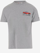 Mc2 Saint Barth Cotton T Shirt With Graphic Print