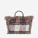 Mc2 Saint Barth Colette Bag With Check Pattern