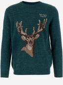 Mc2 Saint Barth Wool Blend Sweater With Logo