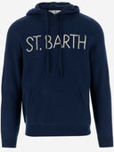 Pull à capuchon de logo MC2 Saint Barth