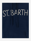 Pull à capuchon de logo MC2 Saint Barth