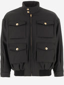 Abbiamo fatto una giacca multi tascabile in misto di cotone