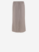 Jupe de mélange de laine d'étirement Carven Stretch