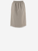 Carven Silk Blend Skirt