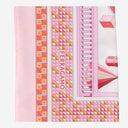 Salvatore ferragamo nadir stampare sciarpa di seta