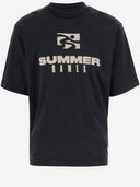 Summer Games Cotton T Shirt With Logo