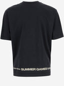 Summer Games Cotton T Shirt With Logo