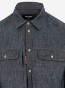 Cotone dsquared2 e camicia di lino