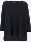 Allude Wool Blend Pullover With Rhinestones And Studs
