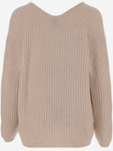 Allude Ribbed Cashmere Pullover