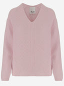 Allude Ribbed Cashmere Pullover