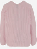 Allude Ribbed Cashmere Pullover