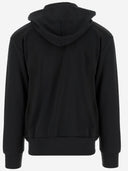 Nylonowa bluza z kapturem Comme des Garcons z logo
