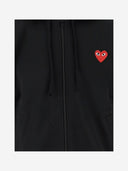 Nylonowa bluza z kapturem Comme des Garcons z logo