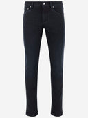 Dolce & Gabbana Stretch Cotton Skinny Jeans With Logo