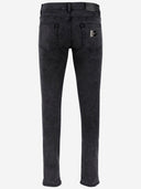 Dolce & Gabbana Stretch Cotton Skinny Jeans With Logo