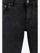 Dolce & Gabbana Stretch Cotton Skinny Jeans With Logo